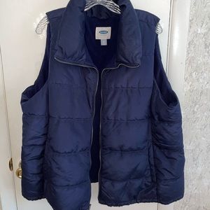 Warm puffer vest